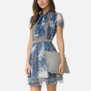 Diane von Furstenberg Marisa 100% Silk Dress Size 2